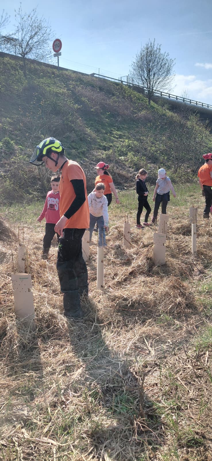 Les élèves GMNF en action à Grièges
